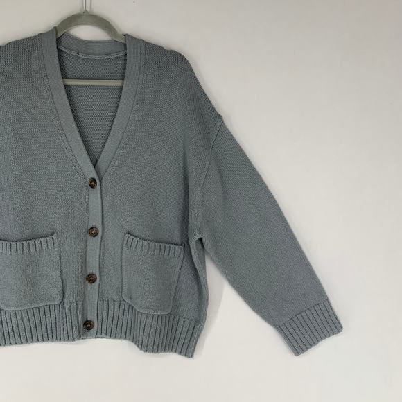 Jenni Kayne Gray Cardigan Sweater - Picture 5 of 13